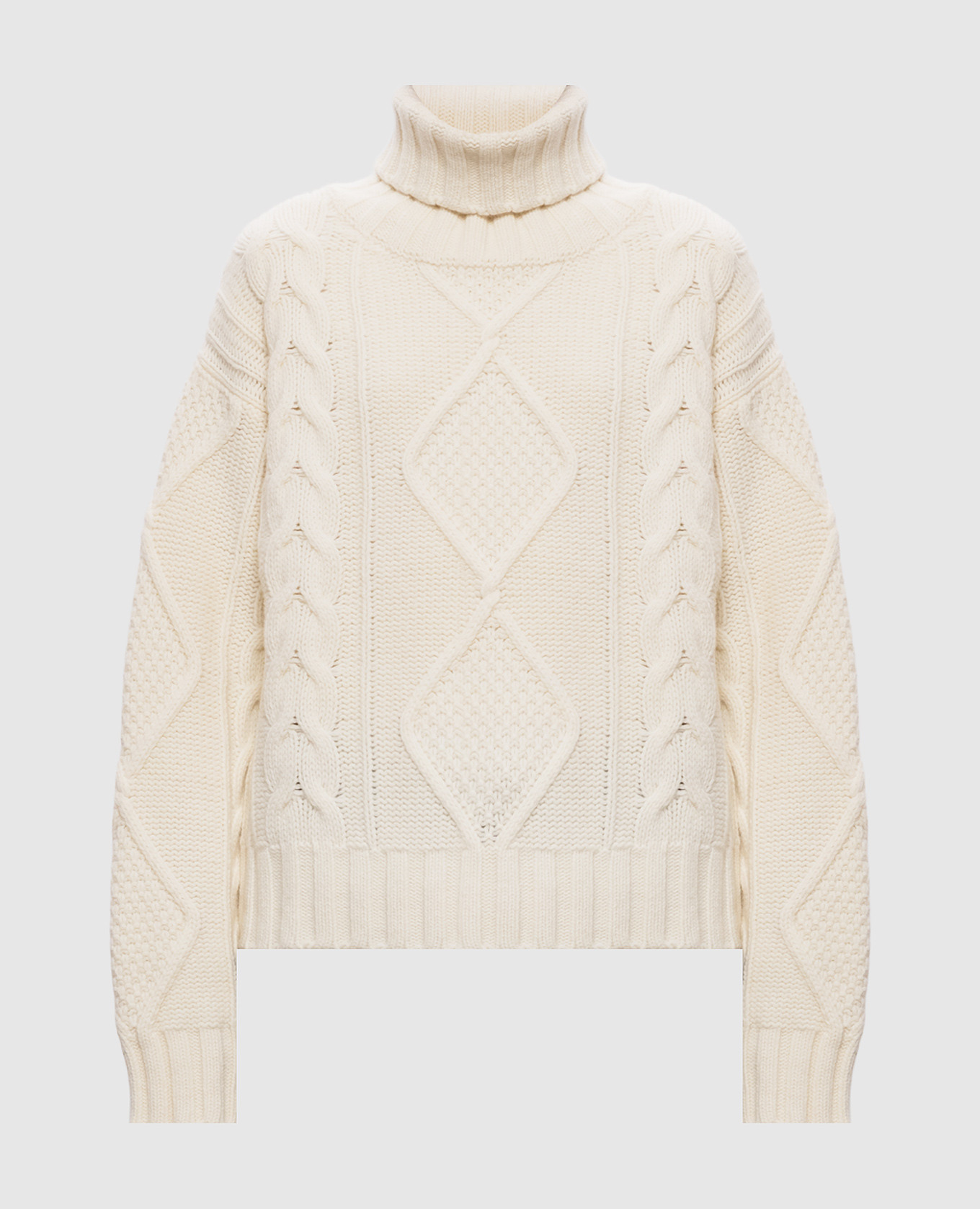 Ivory wool sweater Woolrich