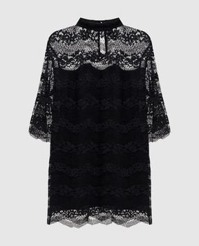 Twinset Black lace mini dress 261TP2786