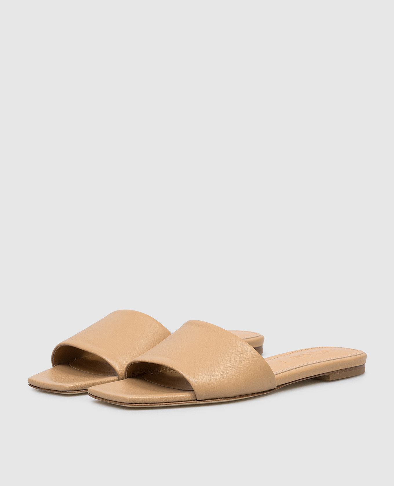 

Anna brown leather flip-flops Aeyde