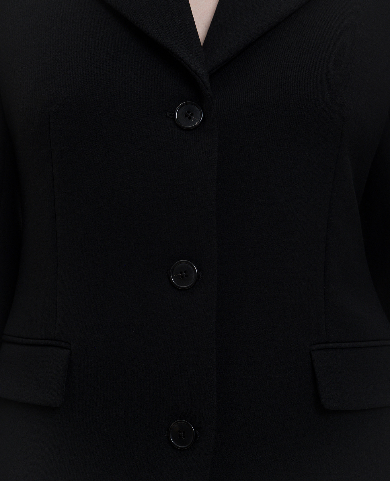Black Fontana wool jacket The Row 5