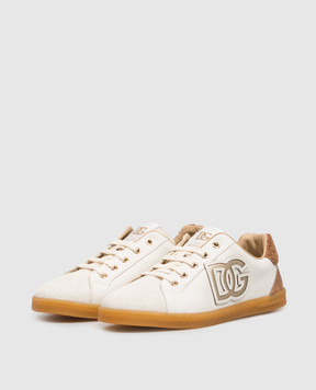 Dolce&Gabbana Children's Original ivory sneakers D11423A06613536