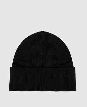 C.P. Company Black wool hat MAC141A005509A