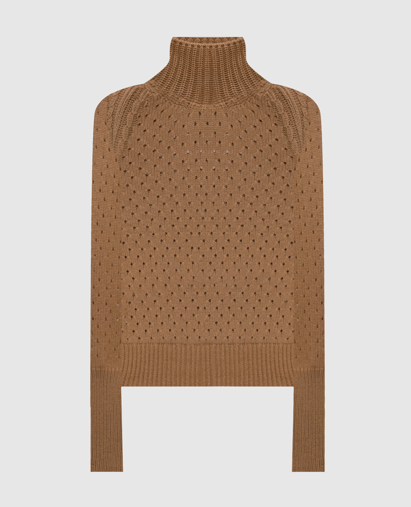 Brown cashmere sweater