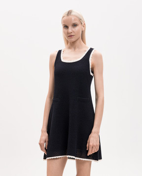 Juun.j Blue openwork dress JW655UW01R