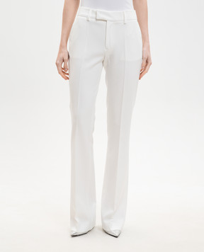 Jacob Lee White flared pants WP0008SS26NW