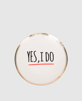 Bitossi Home White porcelain bread plate Yes, I do FTB00009