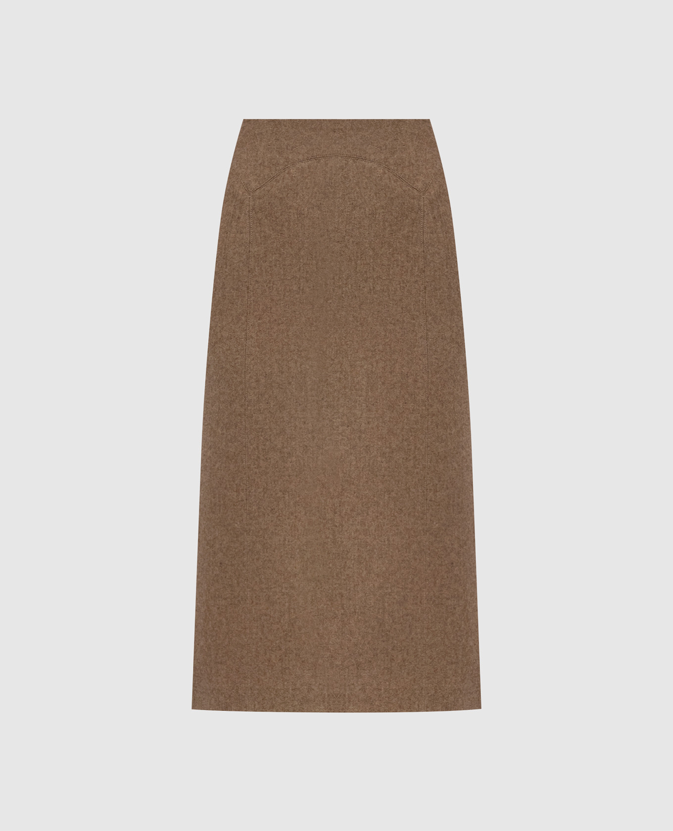 

Brown skirt with wool Ermanno Scervino