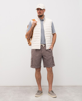 Brunello Cucinelli Brown cargo shorts M252DU0025