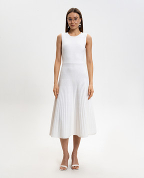 Herve Leger Cassia white midi dress 46DMC8548625