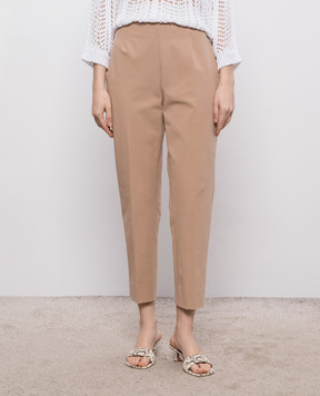 Peserico Brown pants PH4863J106479546