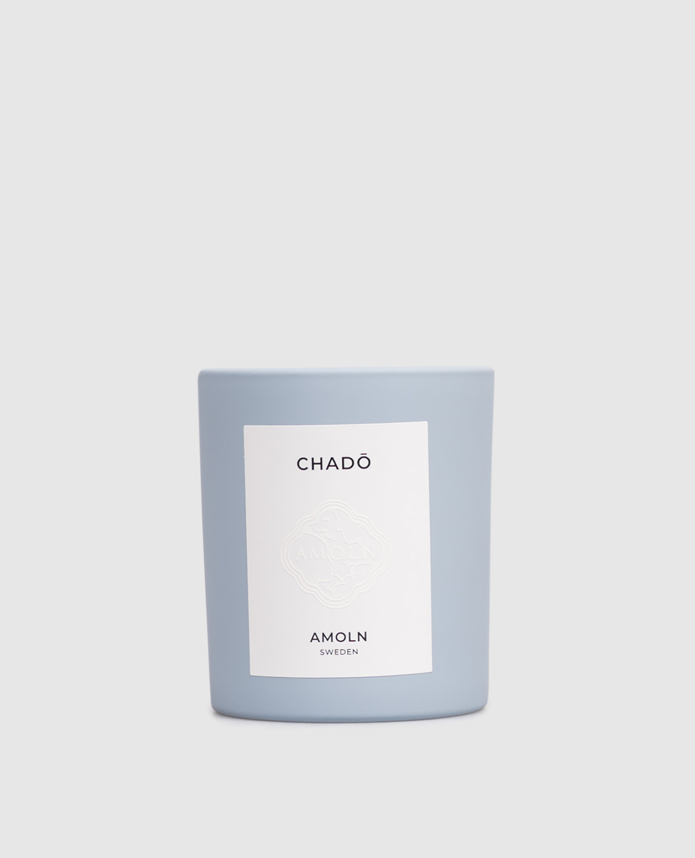 

Scented candle Chado  Amoln, Light blue
