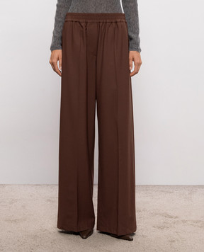 Brunello Cucinelli Brown wool pants M0W07P9002