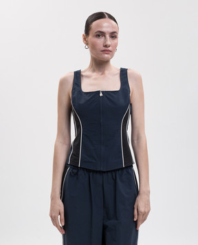 Simkhai Aya blue top 4262092CF