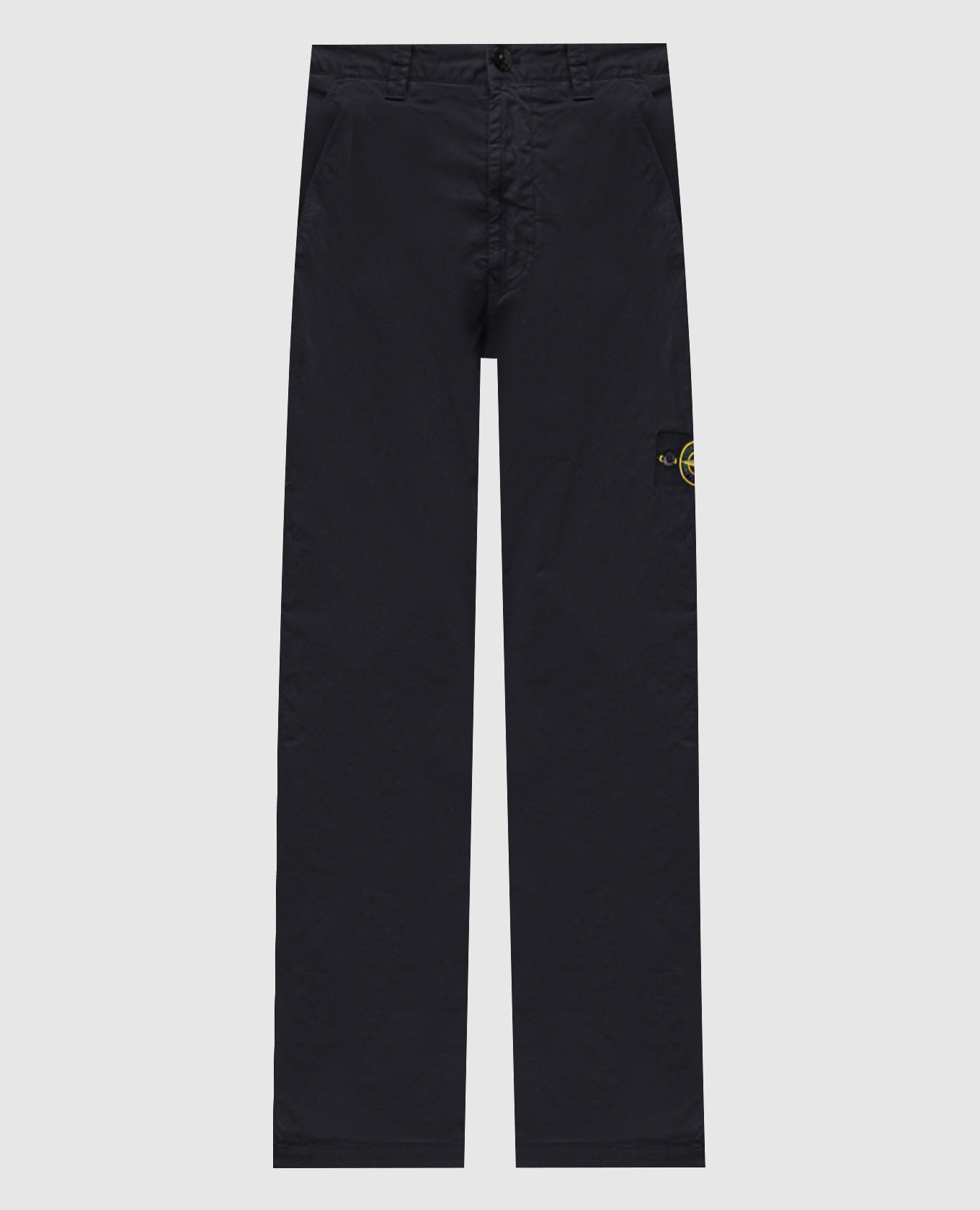 

Blue pants with logo patch Stone Island