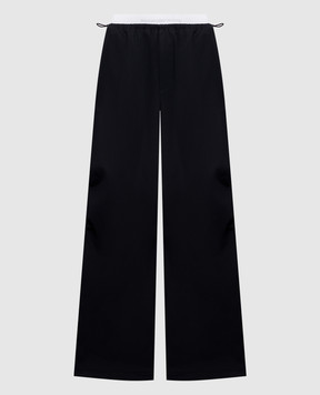 Alexander Wang Black pants with logo 1WC1264969