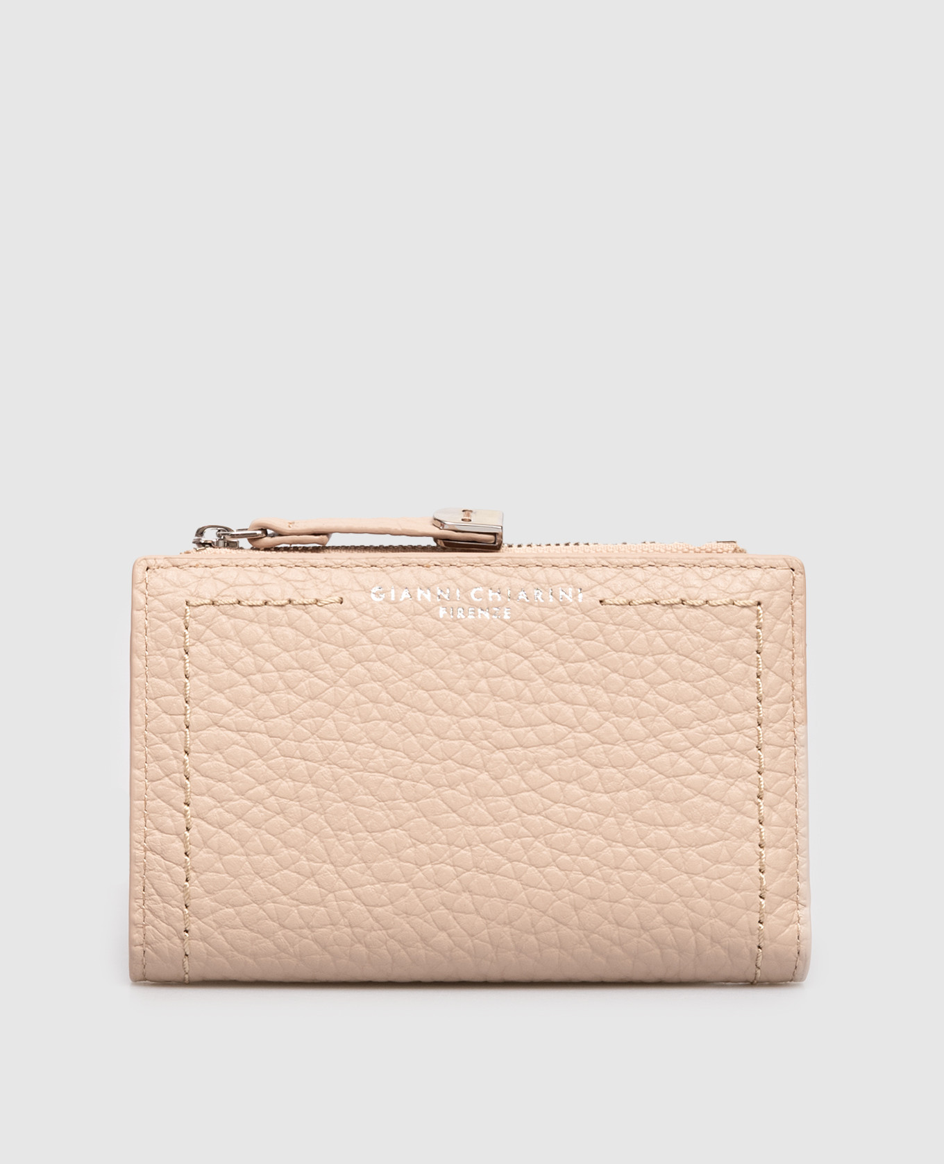 

Beige leather wallet Gianni Chiarini