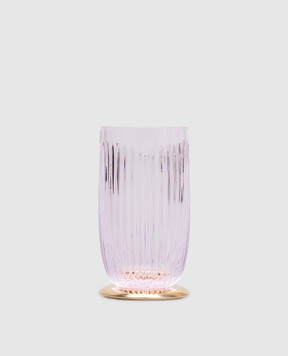 Treesseci Pink crystal glass for the bathroom Elegance EL03AROGD