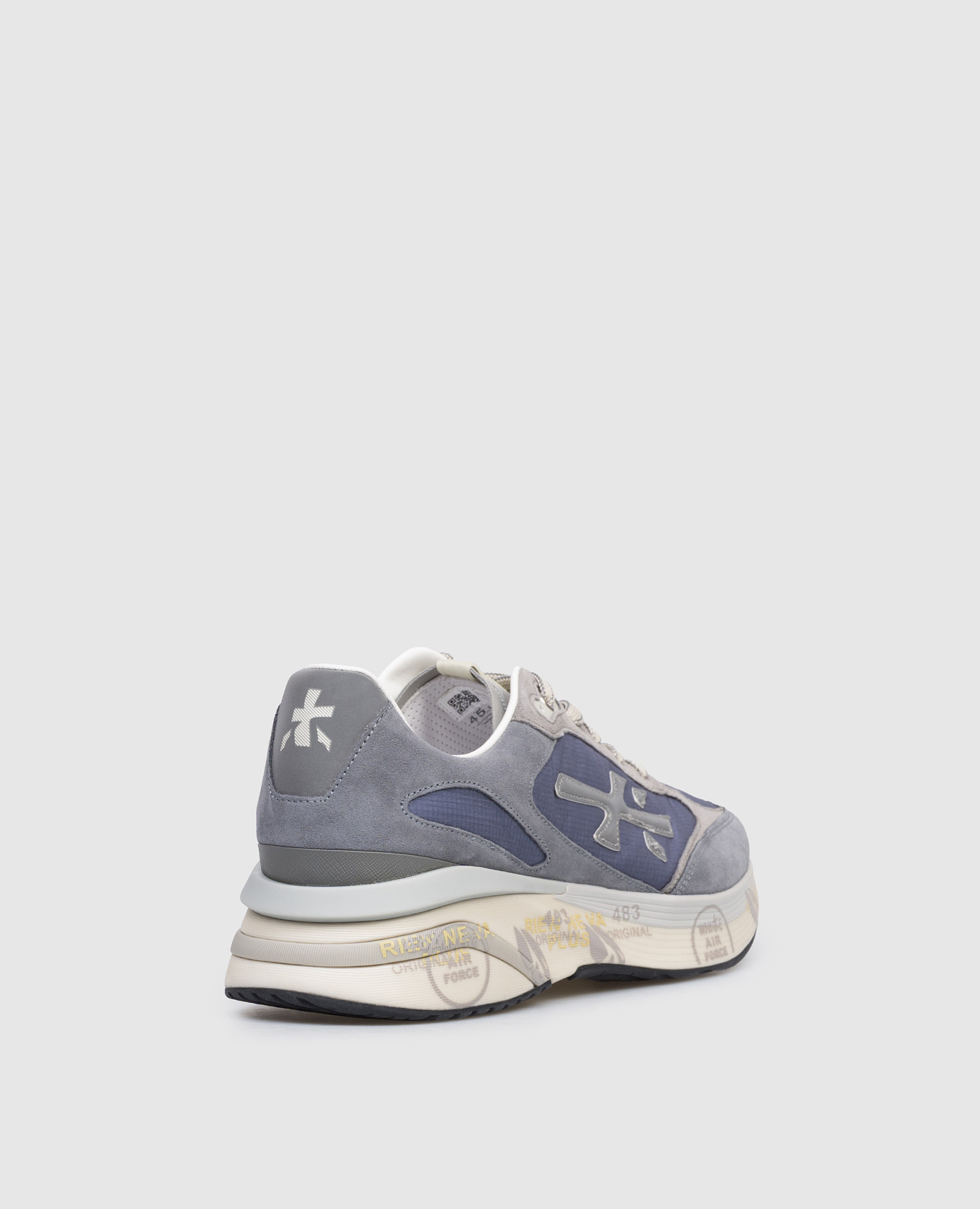 

MOERUN logo combination sneakers Premiata, Blue