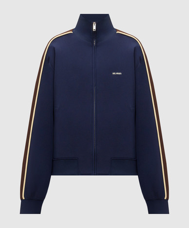 Blue Curb Track Track Jacket