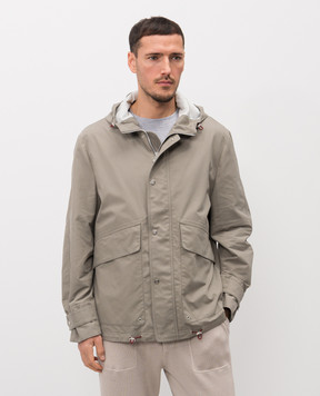 Brunello Cucinelli Khaki jacket MY4196574