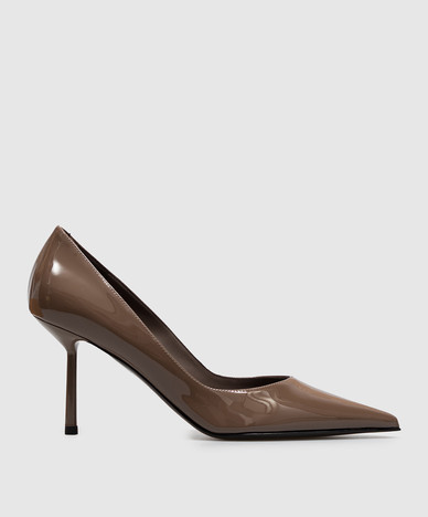 Bella braune Lackschuhe