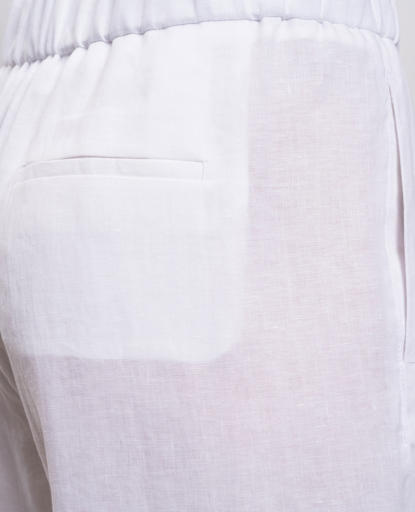 White linen pants Peserico 5