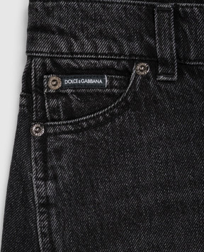 Dolce&Gabbana Children's black jeans L53F07LDE1726
