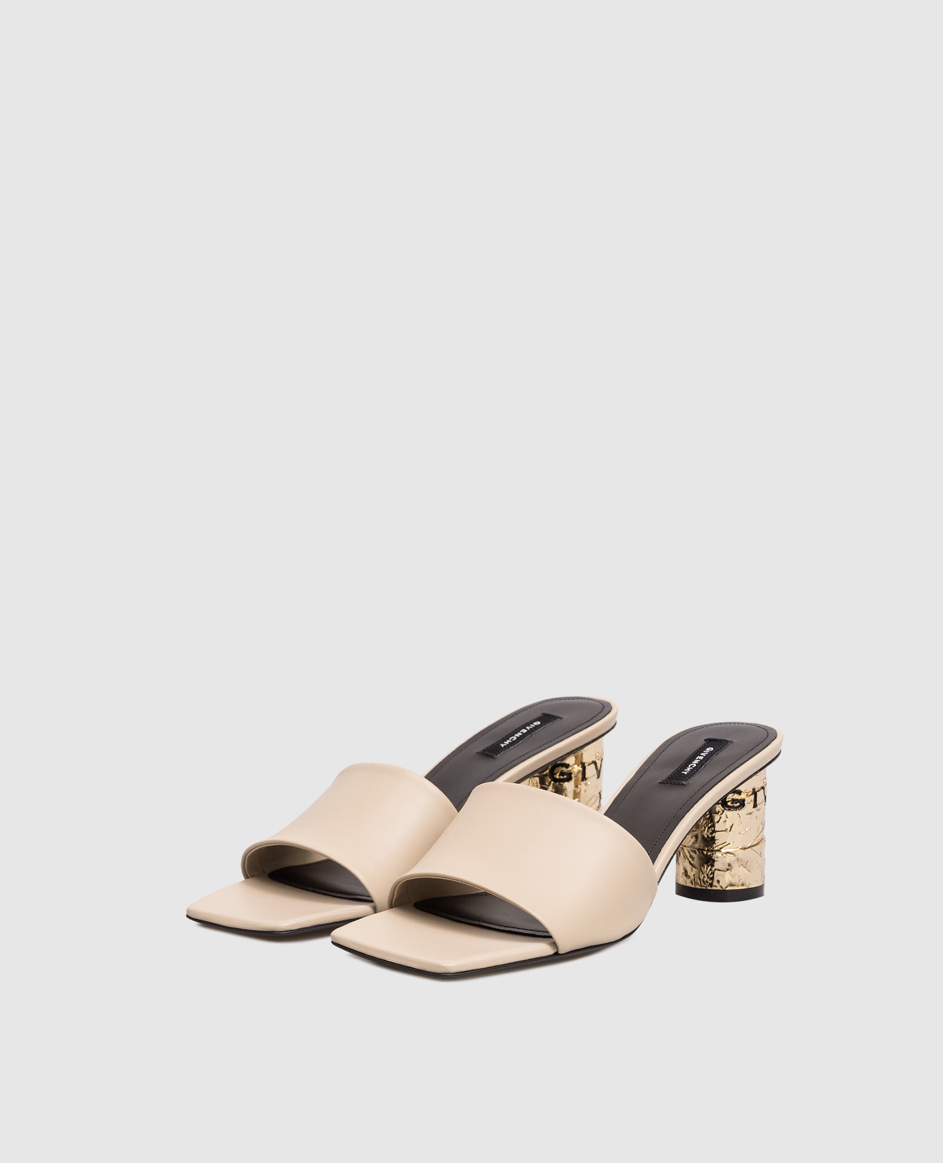 

Beige leather Tape mules Givenchy