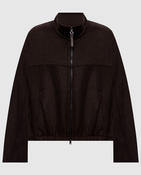 Brunello Cucinelli Brown wool jacket MP565B3F06