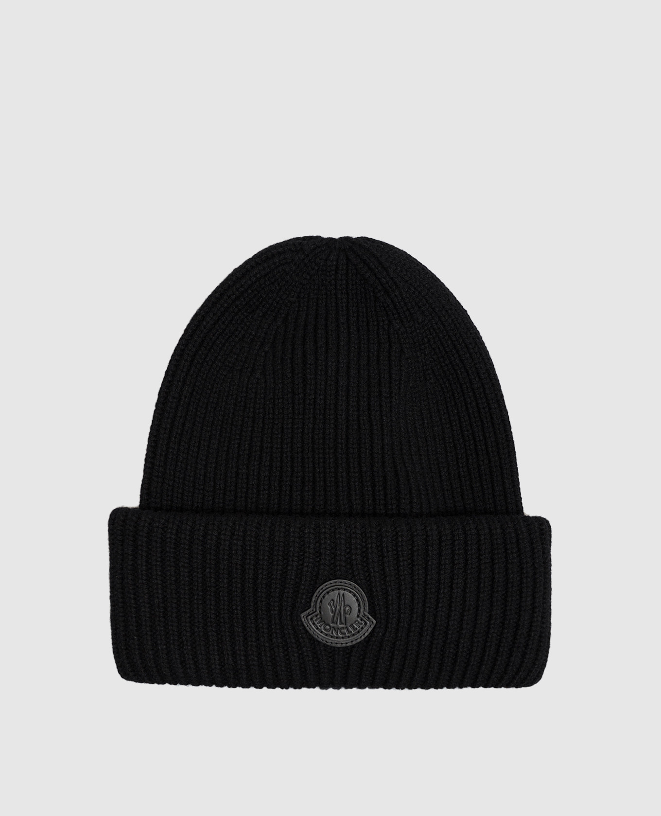 Black cashmere hat