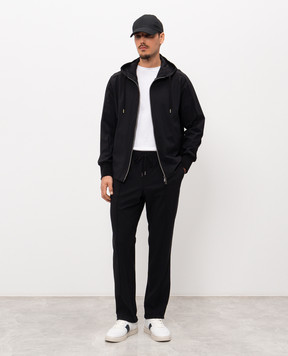 CAPOBIANCO Black tracksuit 20M402FC0020M708FC00