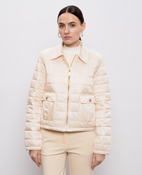Twinset Beige jacket with logo 261TP2321