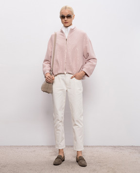 Herno Pink jacket with sequins GI000385D12862S