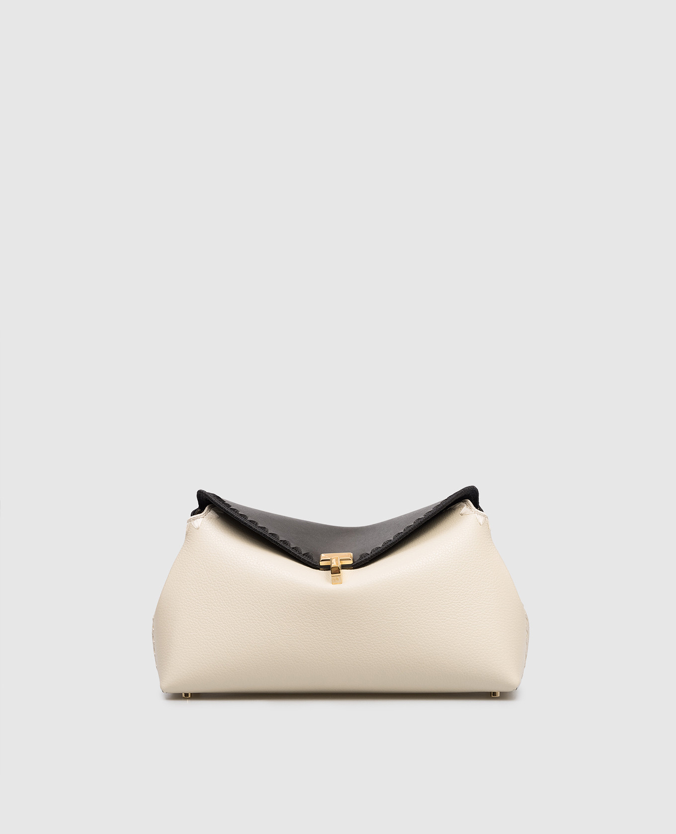 

White leather T-lock bag Toteme