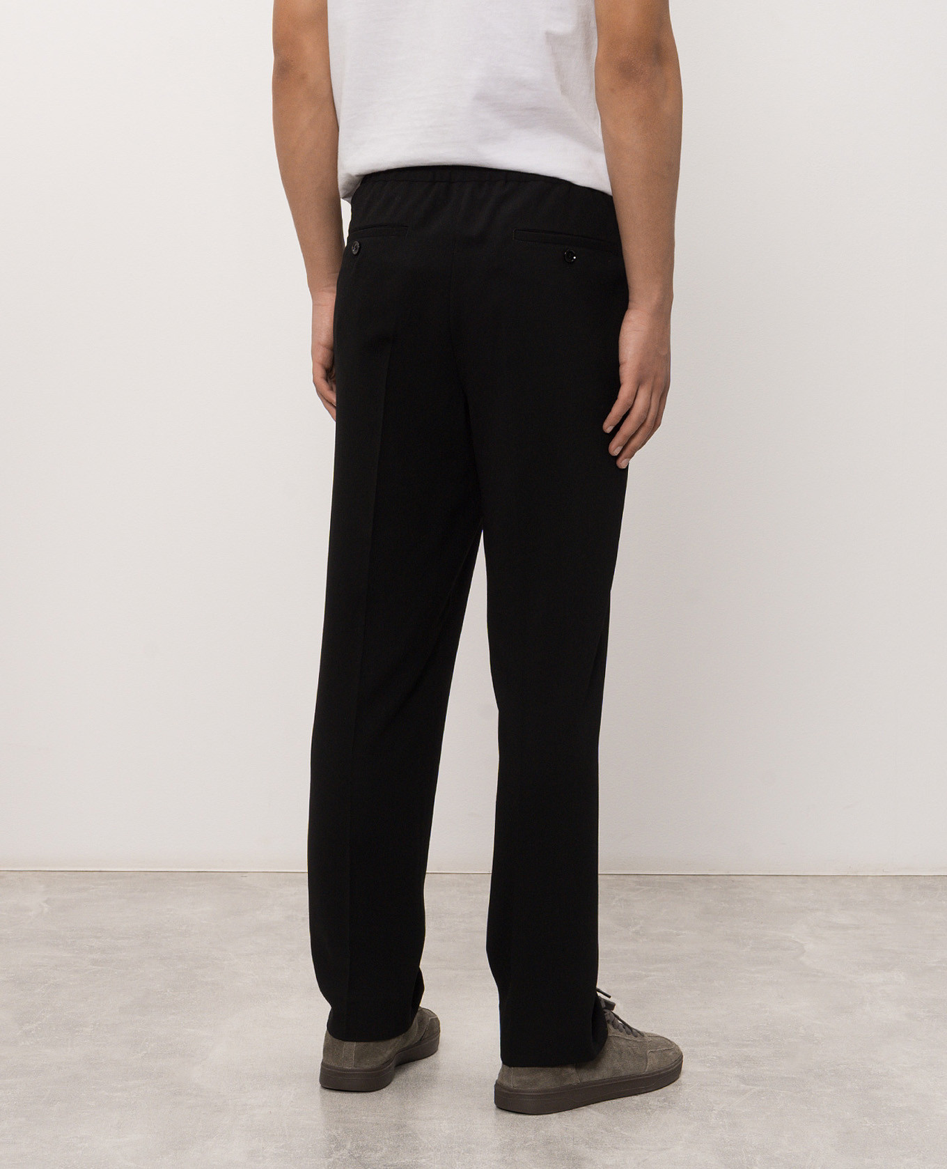 Black wool pants Ami Paris 4