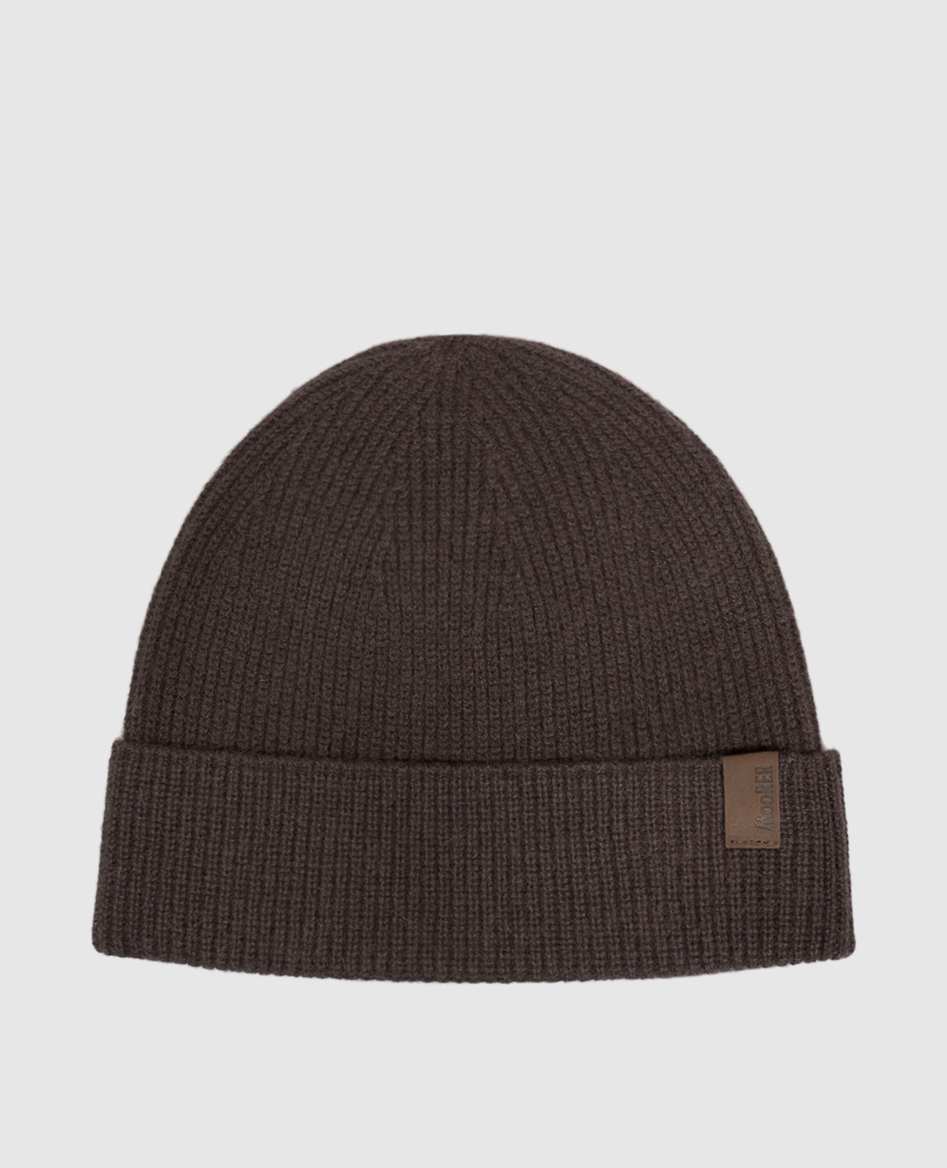 Brown cashmere hat