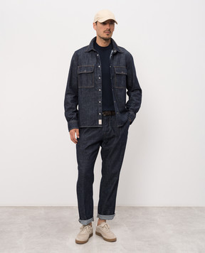 Cashmere&Whiskey Blue T-shirt MB003