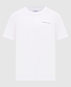 Off-White White T-shirt with Logo print 44MAA16MF26J00L