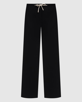 Marco Pescarolo Fency black sweatpants FENCYD53Y19