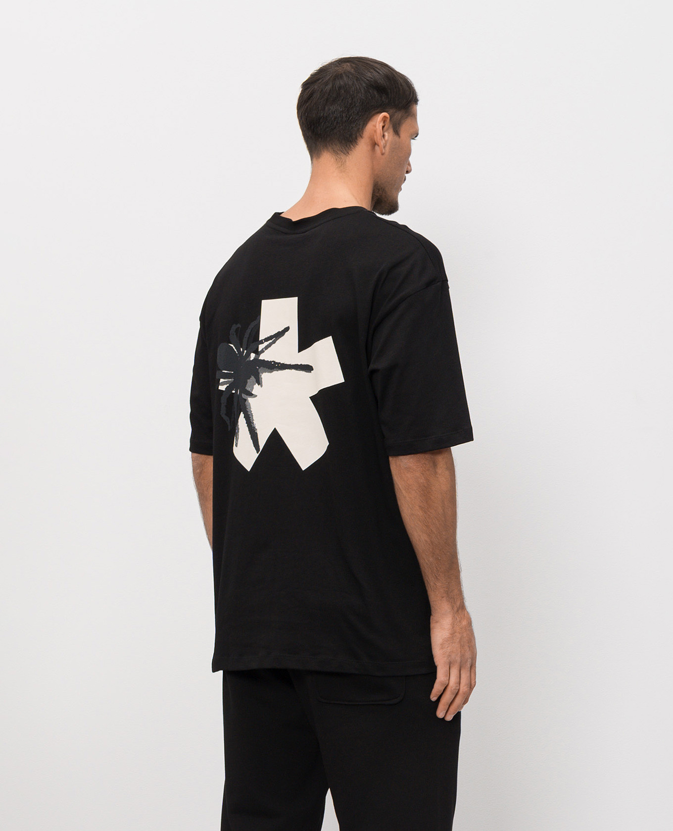 

Black T-shirt with branded logo print Comme des Fuckdown