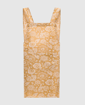 Le Jacquard Fraincais Alegria yellow cotton apron 31476