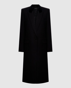 Tom Ford Black wool coat CP1683FAX1567