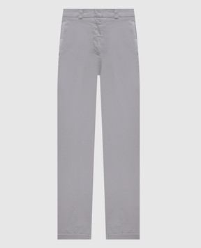 Peserico Gray pants with lapels A04680T2302481