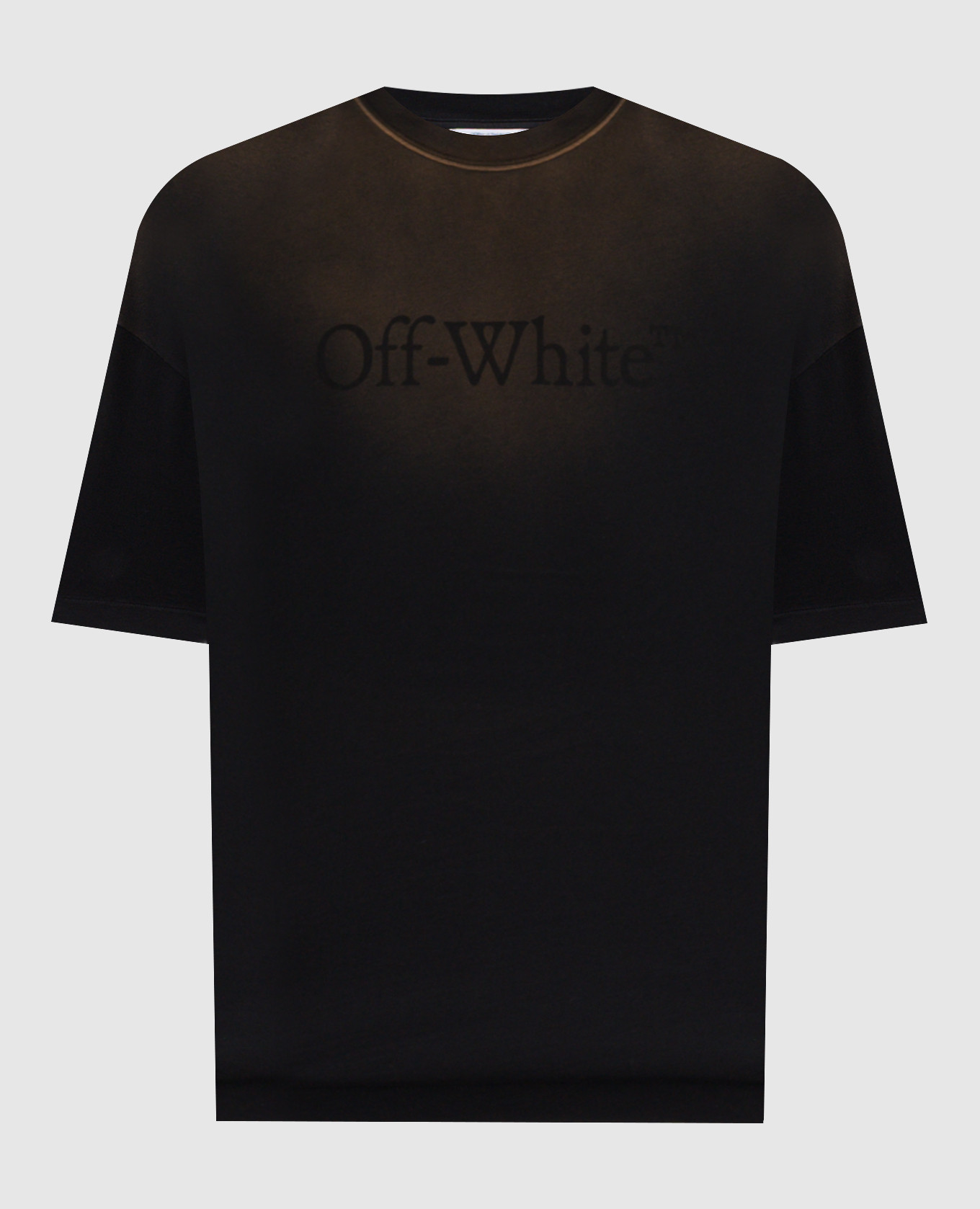 

Black t-shirt with logo print Off-White