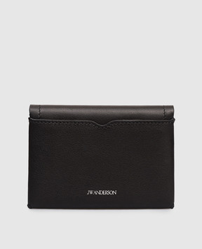 JW Anderson Black leather business card holder Loafer AC0436LA0224