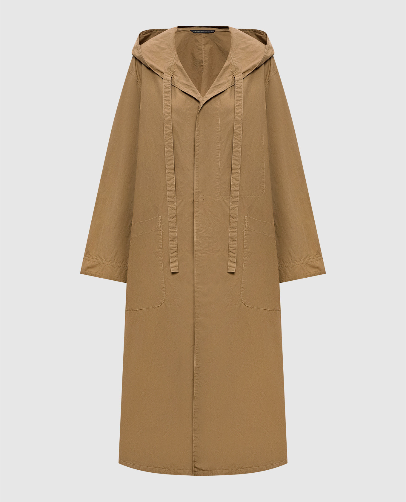 

Brown raincoat Y` Yamamoto