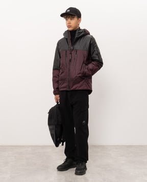 C.P. Company Metropolis Burgundy jacket with a print LOW023A110467V
