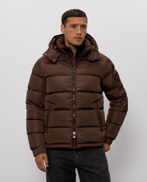 Moncler Brown Maya down jacket L20911A53600539ZD