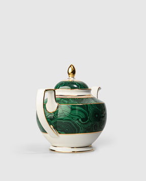 Stefano Ricci Green porcelain teapot OCT001MLCH02