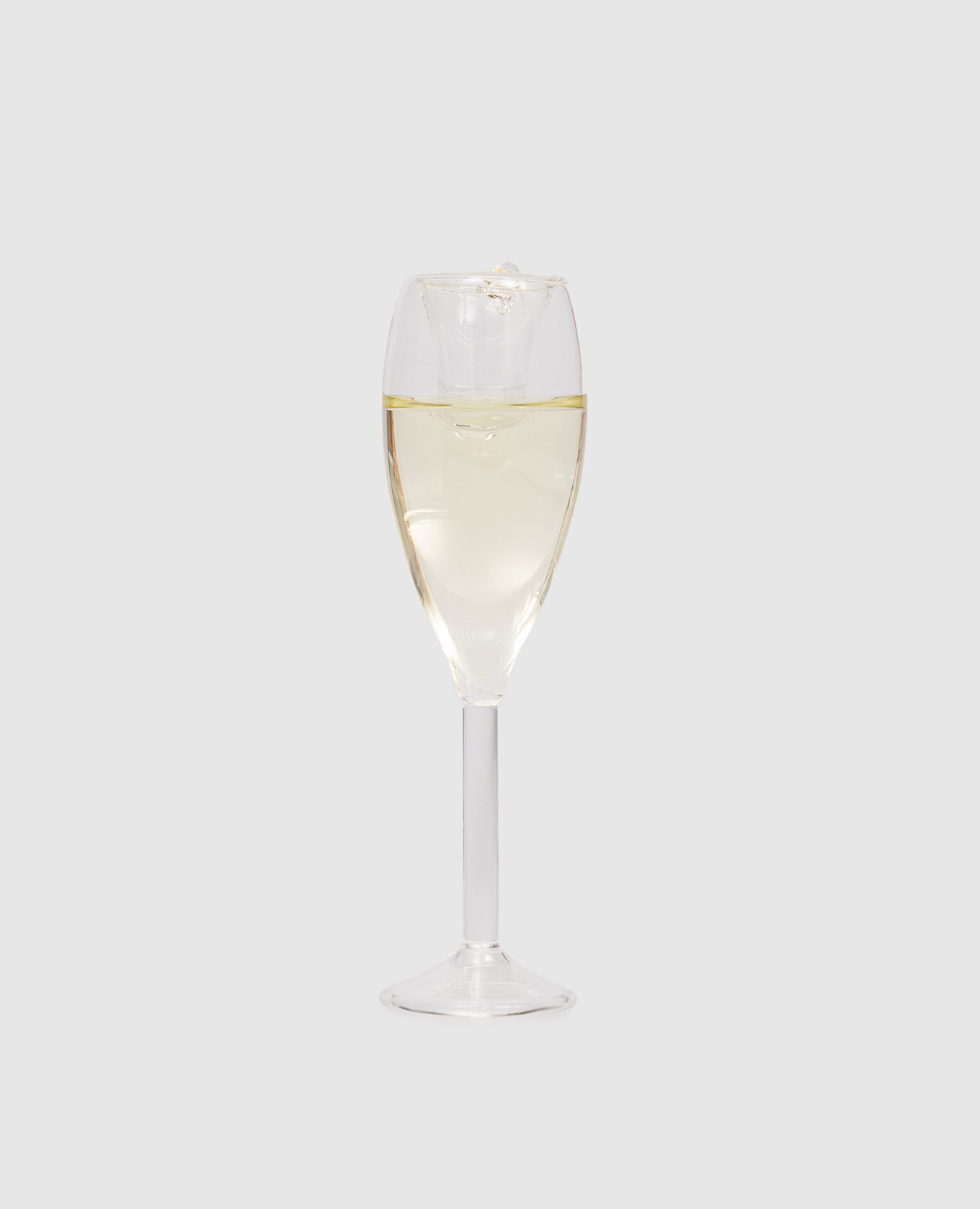

Christmas tree toy Champagne glass Vondels, Transparent